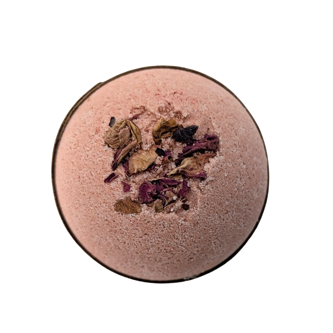 Rose Clay Bath Bomb (Mistle Rose)