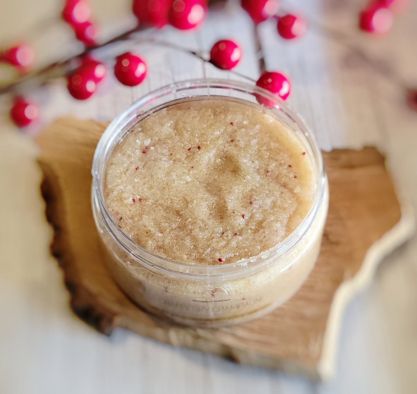 Cranberry Champagne Body Polish