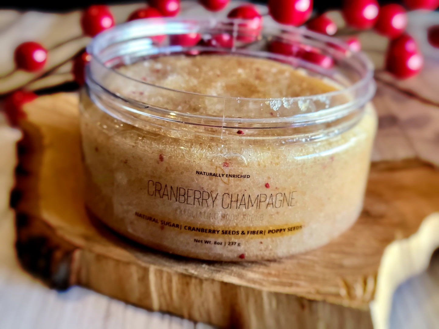Cranberry Champagne Body Polish