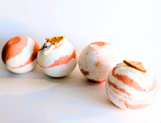 Yuzu and Grapefruit Bath Bomb
