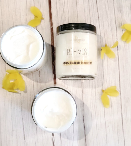 Rich Muse- Shea & Macadamia Body Butter Cream